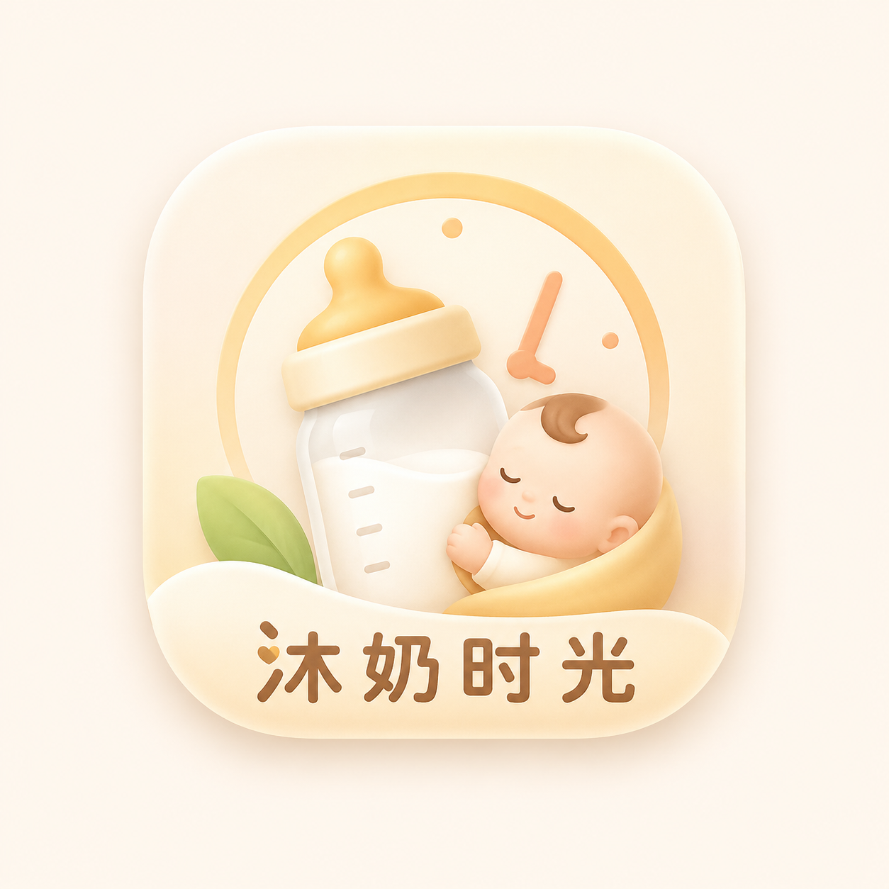 沐奶时光图标